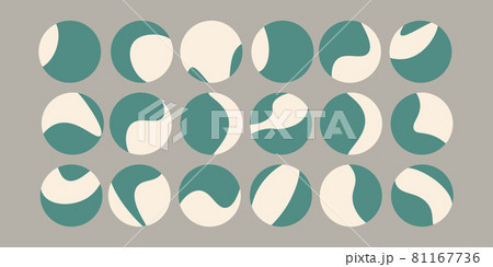 Trendy social media round cover design, social network stories and post, mobile apps, design. Template icons with geometric doodle elements. Set of various vector highlight covers, mockup Trendy social media round cover design, social network stories and post, mobile apps, design. Template icons with geometric doodle elements. Set of various vector highlight covers, mockup 81167736