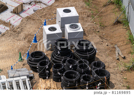 ハンドホール　管工事　設備工事　外構工事 81169895