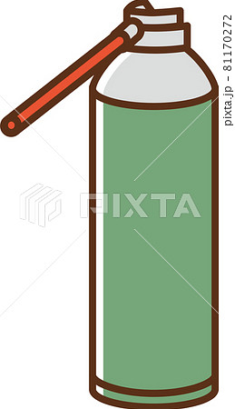 スプレー 殺虫剤缶のイラスト 81170272