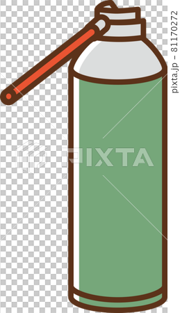 スプレー 殺虫剤缶のイラスト 81170272