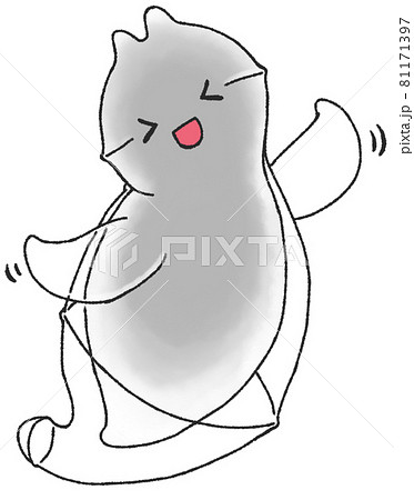 踊るダルマハダカカメガイ(灰色) 踊るダルマハダカカメガイ(灰色) 81171397