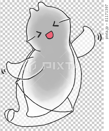 踊るダルマハダカカメガイ(灰色) 踊るダルマハダカカメガイ(灰色) 81171397