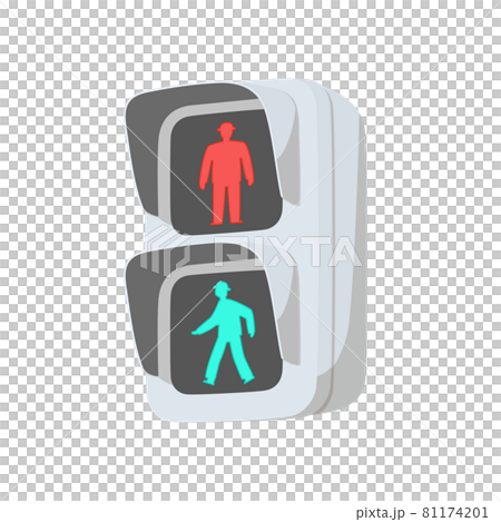 LED式歩行者用信号機（全点灯） 81174201