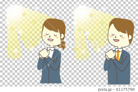鬆了一口氣的商人和女企業家 鬆了一口氣的商人和女企業家 81175790