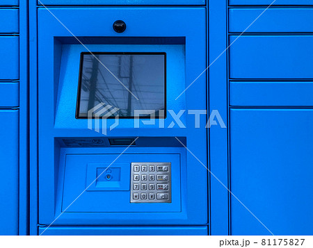 宅配ボックス・ロッカーの操作パネル 81175827