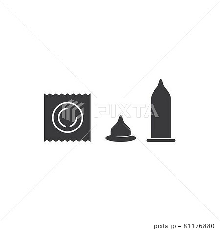 Condom illustration icon 81176880