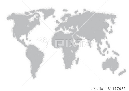 map world black and white watercolor splash background 81177075