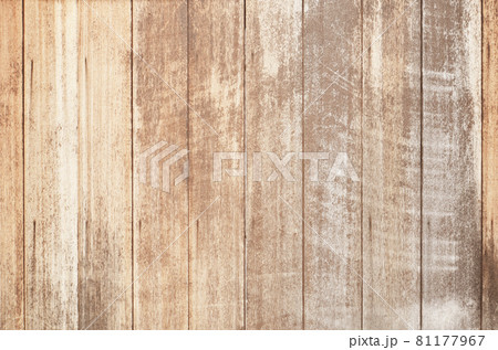 アンティークウッドテクスチャ レトロな木目の背景の写真素材