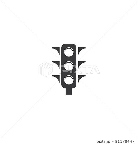 Traffic lights icon 81178447