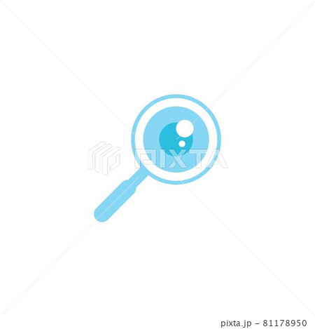 Eye and Magnifying glass logo Eye and Magnifying glass logo 81178950