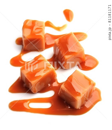 Caramel candy with topping Caramel candy with topping 81181171
