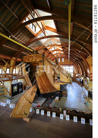 新潟　佐渡　千石船展示館 81181266