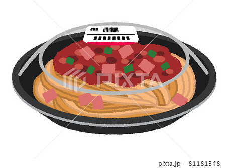 コンビニパスタのイラスト コンビニパスタのイラスト 81181348