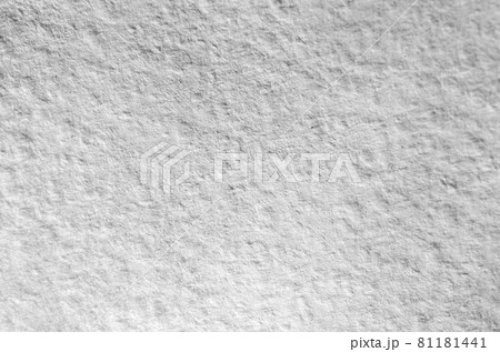 Texture of thick paper intended for watercolor painting. Macro snapshot of details of the relief paper structure 81181441