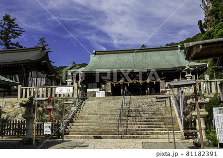 吉備津彦神社　拝殿　岡山県岡山市 81182391