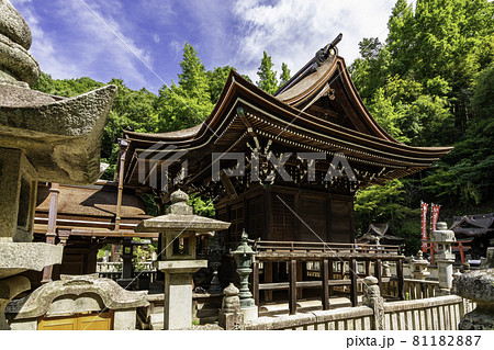 最上稲荷　旧本殿　岡山県岡山市 81182887