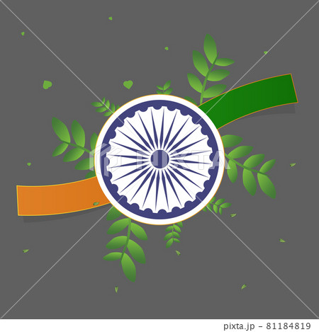 Vector Illustration of Creative Indian flag color background for Independence Day, Republic Day and other events. Vector Illustration of Creative Indian flag color background for Independence Day, Republic Day and other events. 81184819