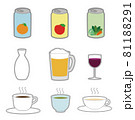 飲み物　嗜好品　アルコール 81188291