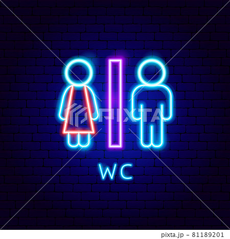 WC Neon Label WC Neon Label 81189201