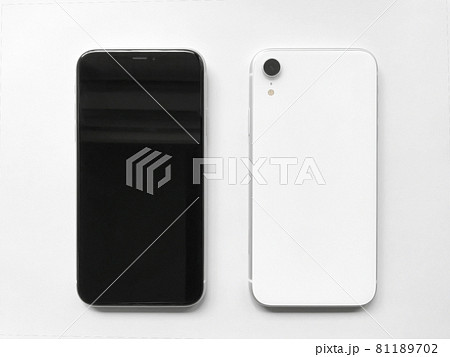 スマートフォンのモックアップ用フレーム（両面） 81189702