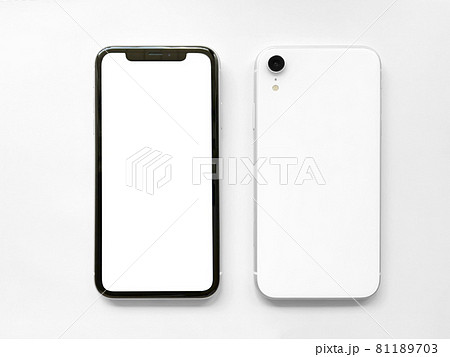 スマートフォンのモックアップ用フレーム（両面） 81189703