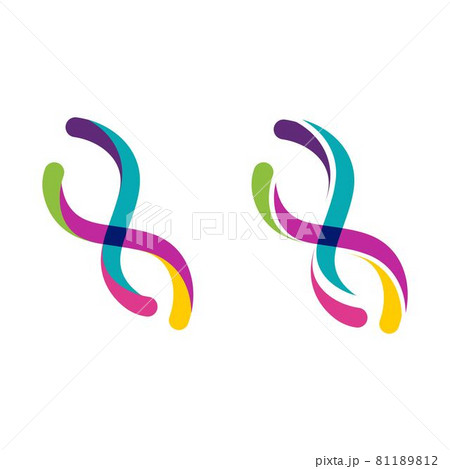 Medical DNA Vector icon design illustration Medical DNA Vector icon design illustration 81189812