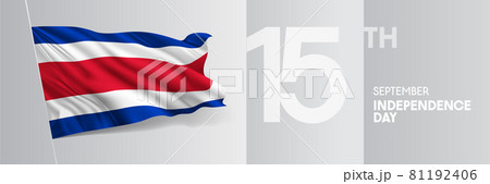 Costa Rica happy independence day greeting card, banner vector illustration Costa Rica happy independence day greeting card, banner vector illustration 81192406