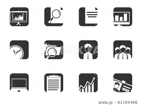 Business icon set Business icon set 81193466