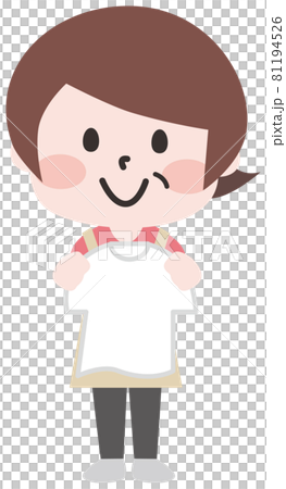 Two-headed _ senior woman doing housework Two-headed _ senior woman doing housework 81194526