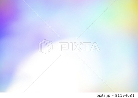 ホワイトxミックスカラー　(背景素材) 81194631
