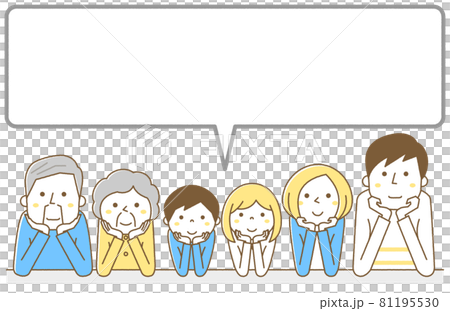 家庭三代氣球 81195530