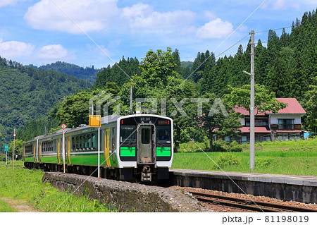 夏の只見線 81198019