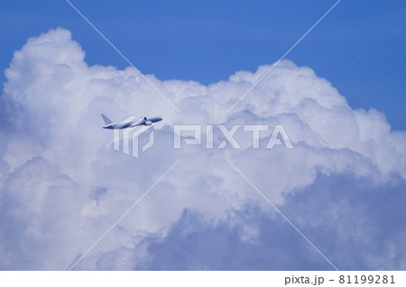 羽田空港を離陸したドリームライナー 81199281