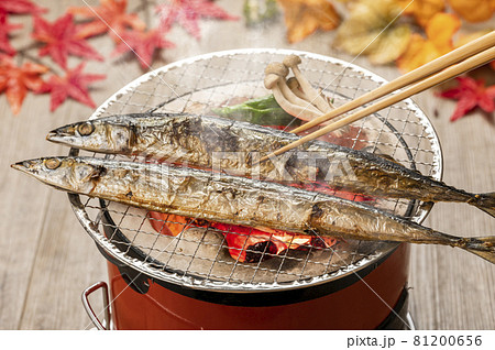 サンマの塩焼き さんま サンマの塩焼き さんま 81200656