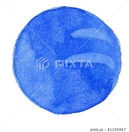 水彩画：青色の惑星 81200967