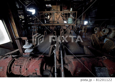 炭鉱施設の廃墟「発電所跡」 炭鉱施設の廃墟「発電所跡」 81201122