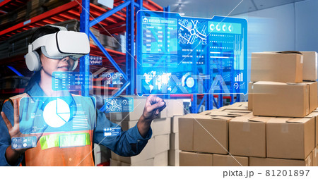 Future virtual reality technology for innovative VR warehouse management 81201897