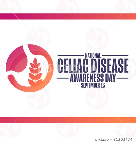 National Celiac Disease Awareness Day. September 13. Holiday concept. Template for background 81203474