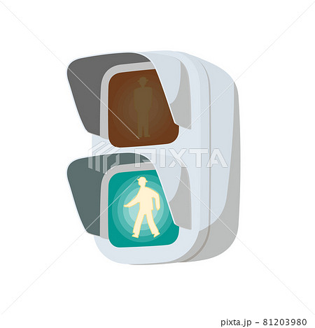 歩行者用信号機（青信号） 81203980