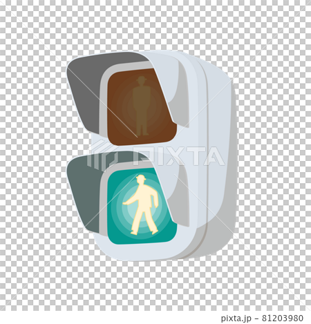 歩行者用信号機（青信号） 81203980