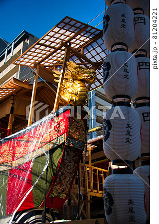 祇園祭後祭2021　大船鉾の龍頭 81204221