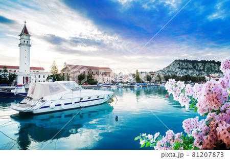 Zaante town, Zakinthos Greece 81207873