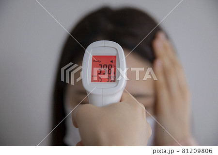 非接触体温計　高熱 81209806
