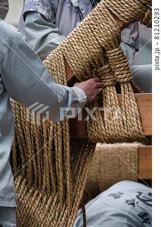 祇園祭 技法「縄がらみ」 祇園祭 技法「縄がらみ」 81210293