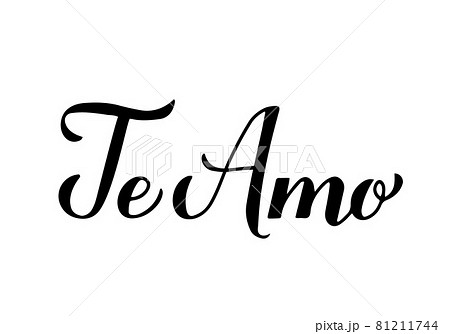 Te Amo calligraphy hand lettering. I Love You inscription in Spanish. Valentines day typography poster. Vector template for banner, postcard, greeting card, t-shirt, logo design, flyer, sticker, etc Te Amo calligraphy hand lettering. I Love You inscription in Spanish. Valentines day typography poster. Vector template for banner, postcard, greeting card, t-shirt, logo design, flyer, sticker, etc 81211744