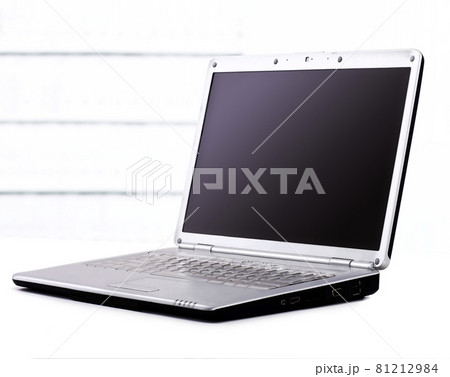 Laptop in the office on the table 81212984