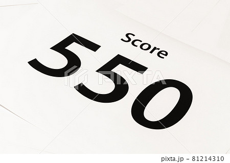 英語 TOEIC スコアイメージ 550 81214310