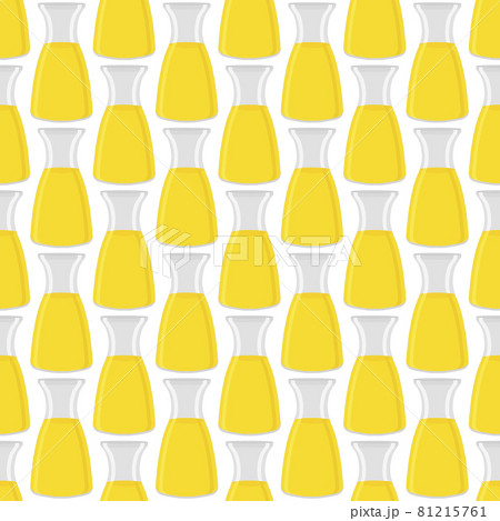 Illustration on theme big colored lemonade in glass jug 81215761