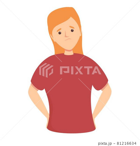 Strategy confused icon cartoon vector. Vuca uncertainty 81216634