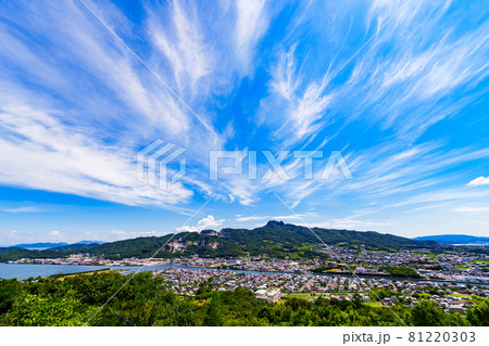 屋島　古戦場　パノラマ　【 源平合戦 の 史跡 】 81220303